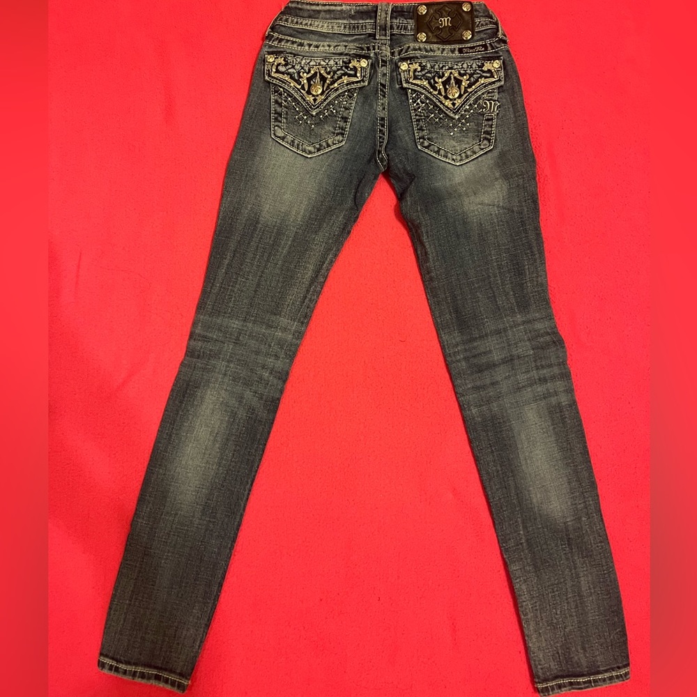Miss Me Ankle Skinny Cut Jeans, Size 25, New